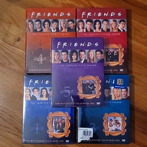 FRIENDS Other - Friends on DVD - 5 Seasons- Never opened